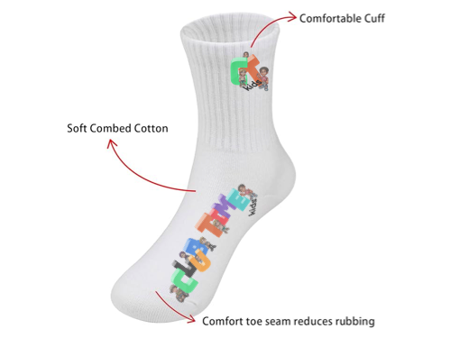 CTK - Merchandise - Socks - White